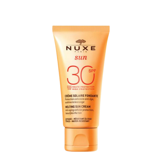 קרם הגנה מהשמש SPF30 לפנים מסדרת 'סאן' 50 מ"ל - Nuxe