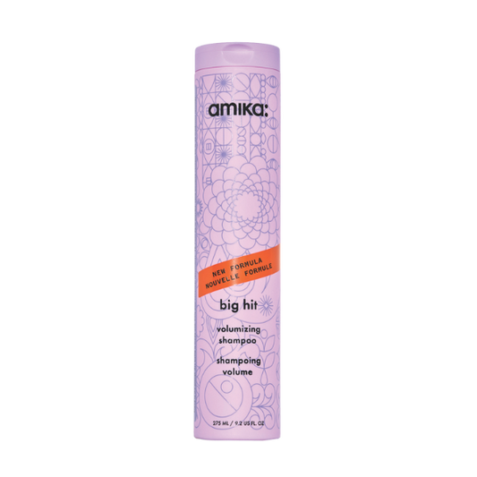 שמפו big hit להענקת נפח ומראה שיער מלא חיים לשיער דק 275 מ"ל - אמיקה