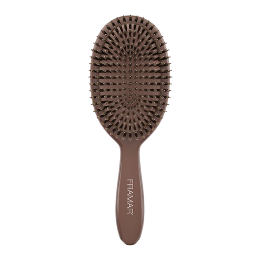 מברשת 'פוליש' להתרת קשרים וליצירת תסרוקות בצבע חום - פרמר