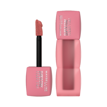 שפתון טינט 'סופר סטיי טדי טינט' עמיד לעד 12 שעות - מייבלין