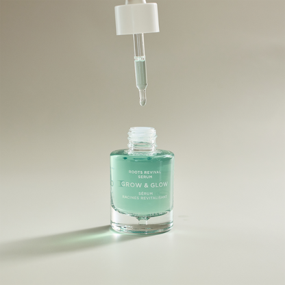 סרום 'GROW & GLOW' לשיקום שורשי השיער 30 מ"ל - אייקוניקס