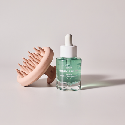 סרום 'GROW & GLOW' לשיקום שורשי השיער 30 מ"ל - אייקוניקס