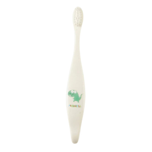 מברשת שיניים אקולוגית לתינוקות בעיצוב דינוזאור - ג'ק אן ג'יל
