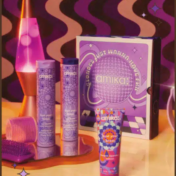 Amika blonde boogie kit bust your brass
