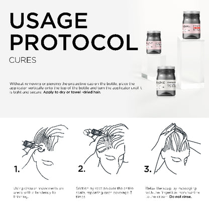 אמפולות לטיפול בקרקפת רגישה והפחתת אי נוחות בקרקפת מסדרת 'ג'נסיס' 10 יחידות - קרסטס