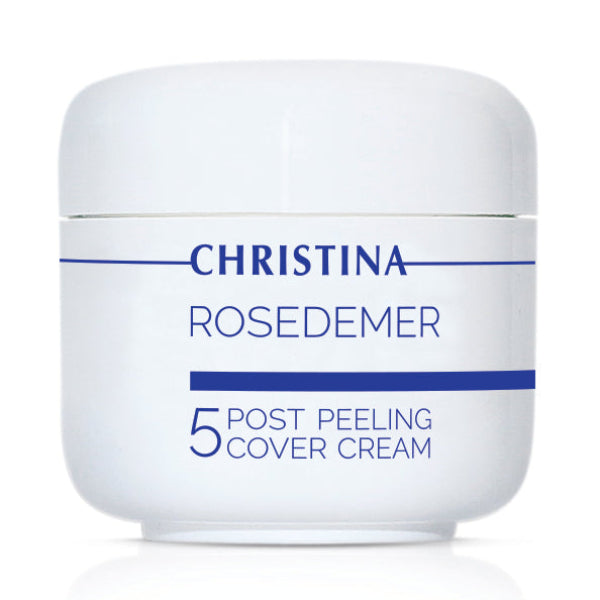קרם הכיסוי Post Peeling Cover Cream מסדרת רוז דה מר של כריסטינה, אריזת 20 מ"ל
