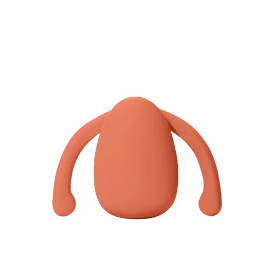 ויברטור לדגדגן Eva  בצבע כתום ללא שימוש בידיים - Dame