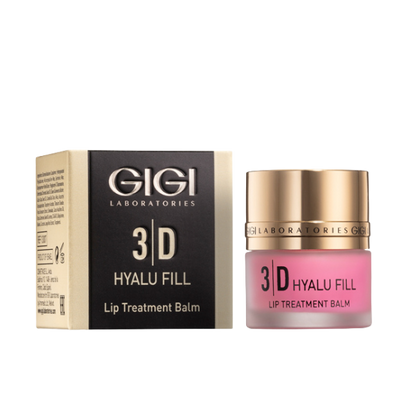 באלם לטיפוח השפתיים מסדרת 3D, מונע יובש ומגן מפני נזקי קרינה 20 מ"ל - ג'יג'י