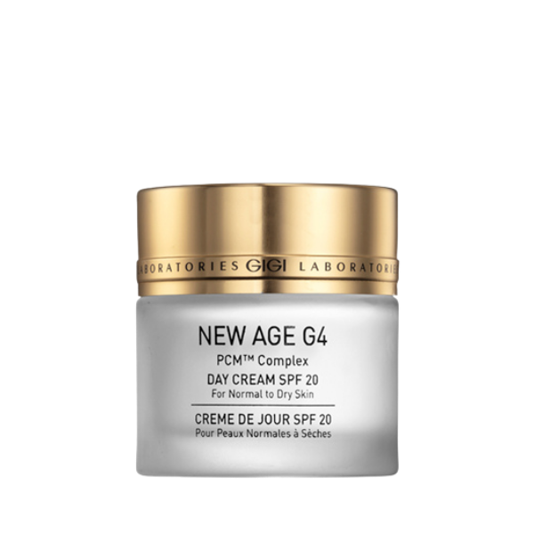 קרם לחות ליום SPF20 מסדרת ניו אייג ג'י-4 לעור יבש 50 מ"ל - ג'יג'י