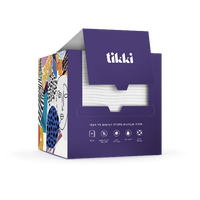 מארז 50 מגבות פנים אקולוגיות חד פעמיות 30X30 ס"מ - tikki