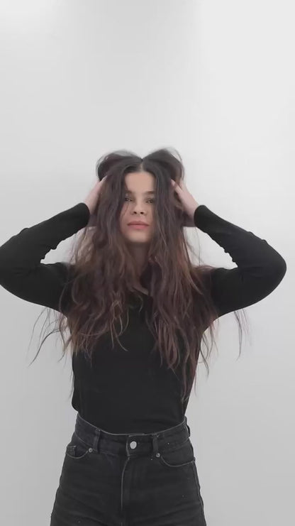 שמפו ללא מלחים לשליטה בשיער מתולתל ומקורזל מסדרת 'אנטי פריז' 250 מ"ל - אייקון