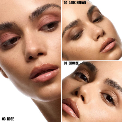 עיפרון צללית דו צדדי מסתובב בעל מרקם עשיר וקרמי - עדה לזורגן