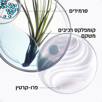 שמפו לשיער פגום 'בן פורס ארכיטקט' מסדרת רסיסטנס 250 מ"ל - קרסטס