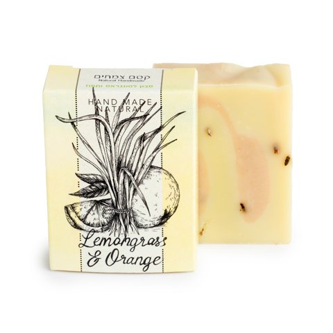 סבון טבעי למונגראס ותפוז קסם צמחים