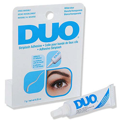 דבק להדבקת הריסים בצבע לבן DUO
