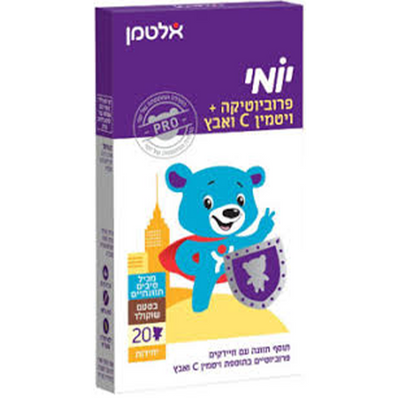אלטמן פרוביוטיקה+ ויטמין C ואבץ