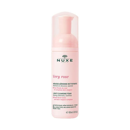 Nuxe very rose light cleansing foam